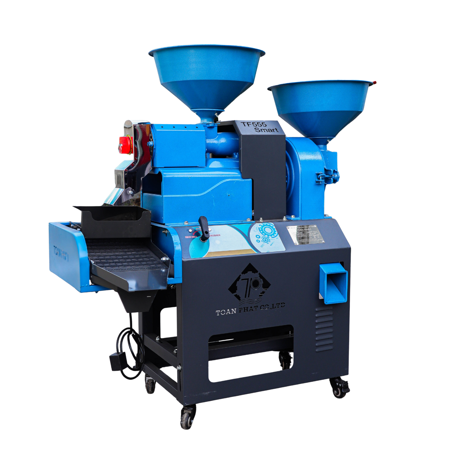 Máy xát, nghiền 2 tác dụng model TF555 Smart Sàng Rung